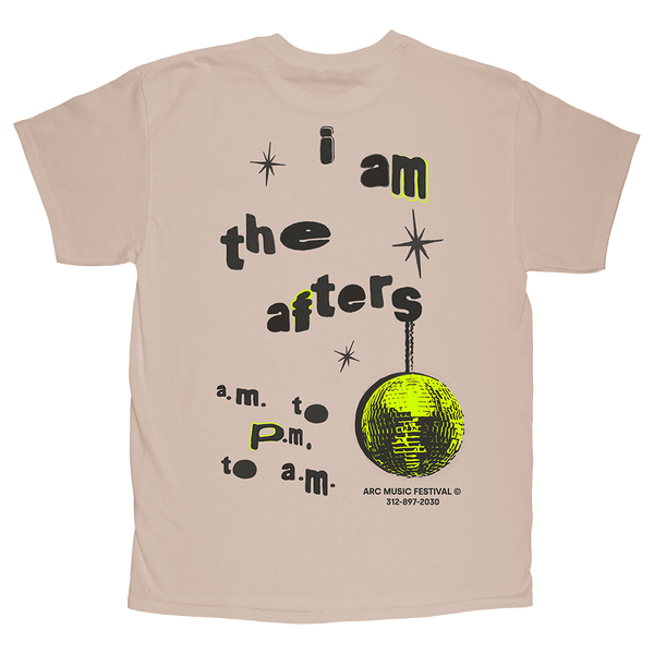 I Am The Afters Beige Tee